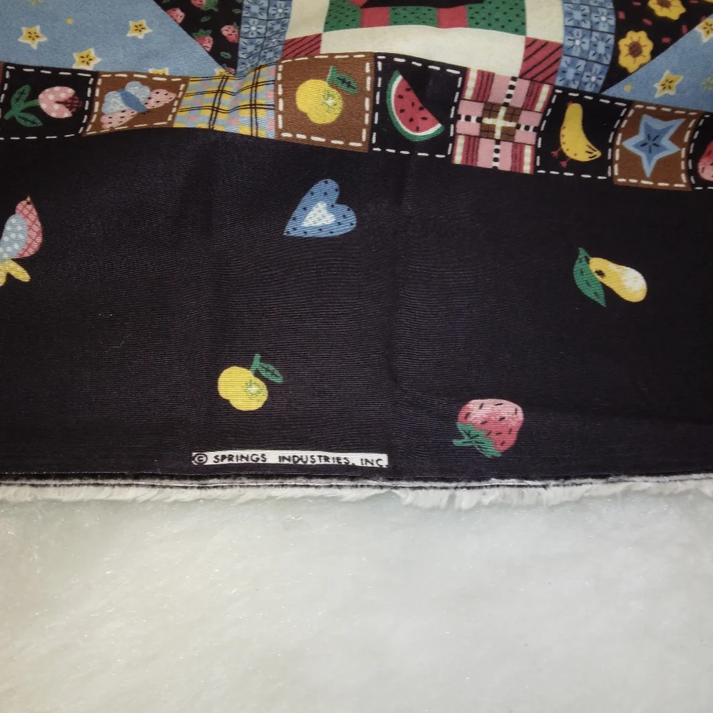 FABRIC PILLOW PANELS fabric, Patchwork Look Pillow Panels by Spring Ind